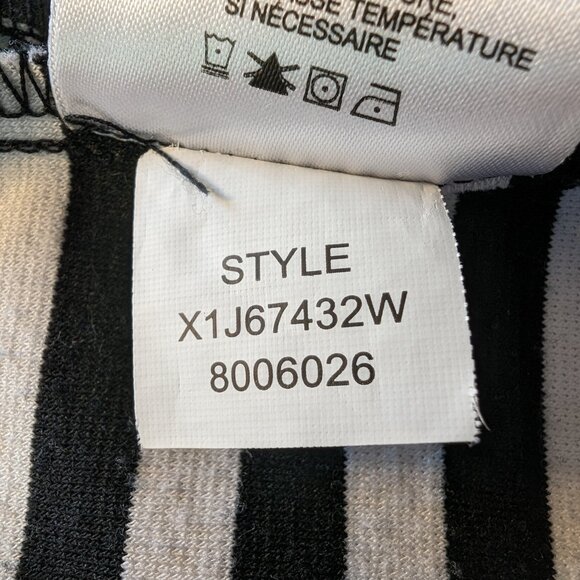 ELLEN TRACY BLAZER jacket Sz MEDIUM striped NAUTICAL VIBES OFFICE PREPPY **WOW** - Picture 11 of 12